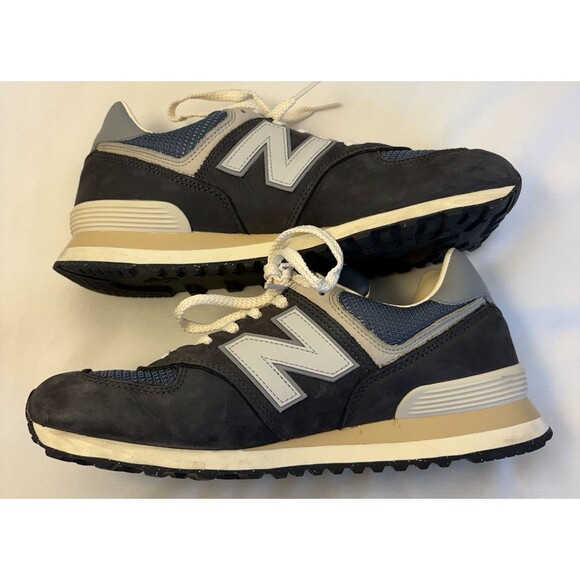 NEW BALANCE 574 Unisex Sneakers M10/W11.5 Black Cement Slate Gray Shoes U574SGG main image 7
